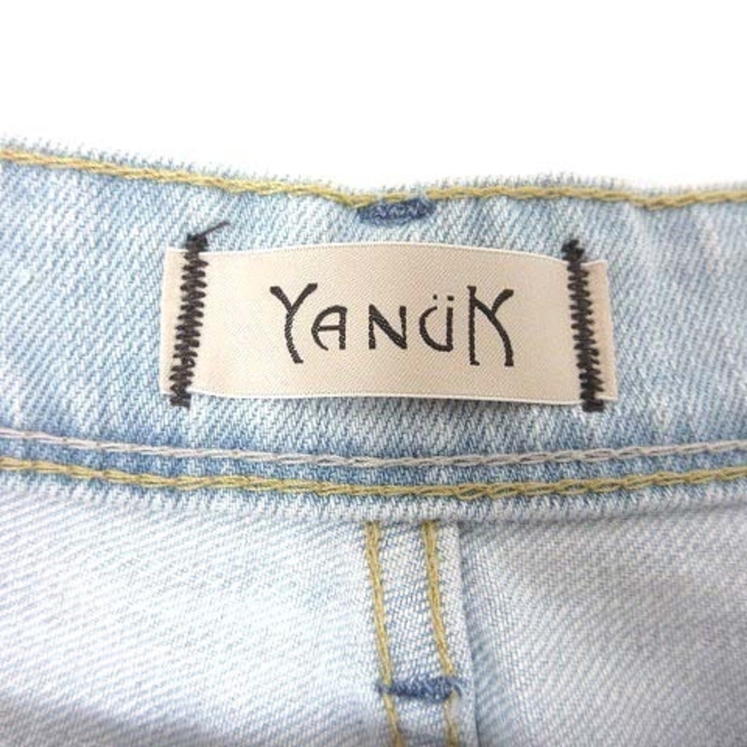 YANUK(ヤヌーク)のヤヌーク YANUK デニムパンツ ジーンズ 24 水色 ライトブルー /YK レディースのパンツ(デニム/ジーンズ)の商品写真