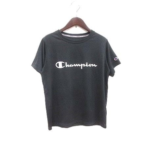 チャンピオン(Champion)のCHAMPION Tシャツ カットソー ロゴプリント 半袖 L チャコールグレー(Tシャツ(半袖/袖なし))