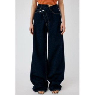 moussy - MOUSSY CROSS WAIST WIDE STRAIGHT