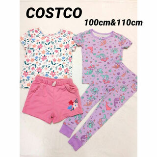 【COSTCO】マーメイドパジャマ&Pekkle 花柄パジャマ・2枚セット(パジャマ)
