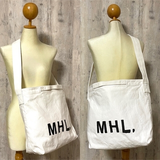MHL. - 【MHL.】2way キャンバスショルダー トートバッグ　マーガレットハウエル