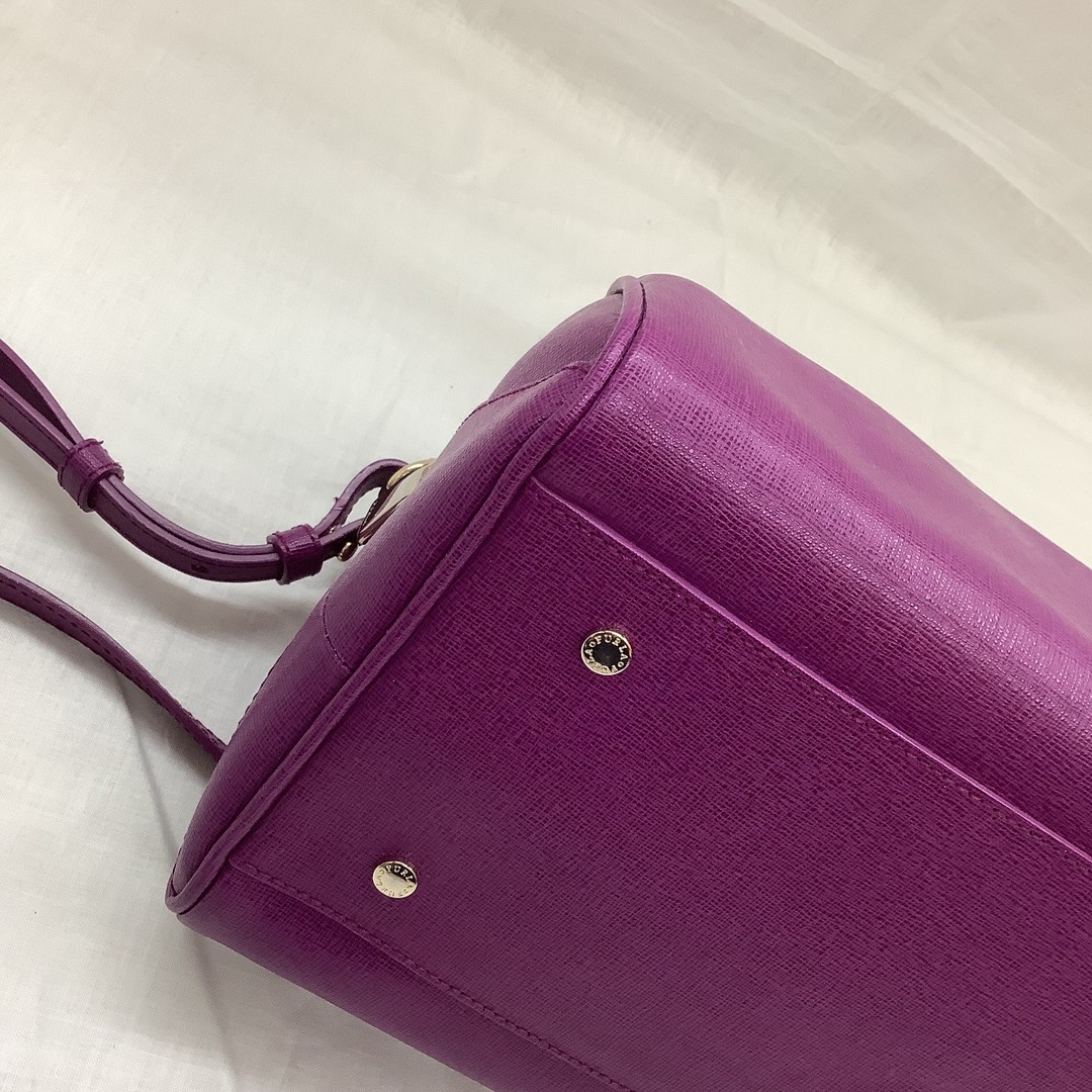 Furla(フルラ)の♪♪FURLA フルラ レディース 2WAYバッグ ハンドバッグ ショルダーバッグ パープル レディースのバッグ(ハンドバッグ)の商品写真