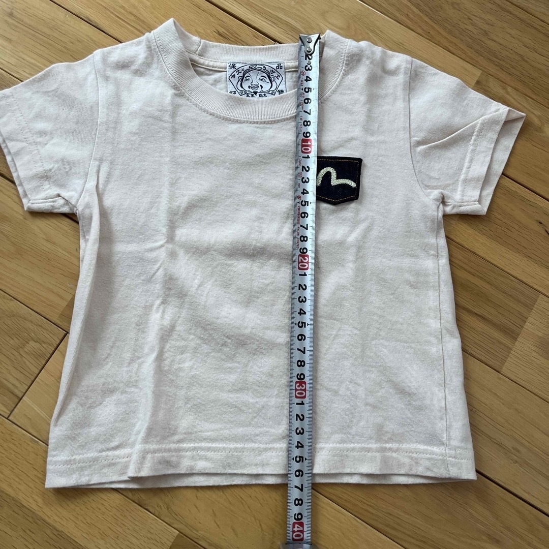 EVISU(エビス)の100cm  100  男の子　女の子　EVISU   Tシャツ  きなり キッズ/ベビー/マタニティのキッズ服男の子用(90cm~)(Tシャツ/カットソー)の商品写真