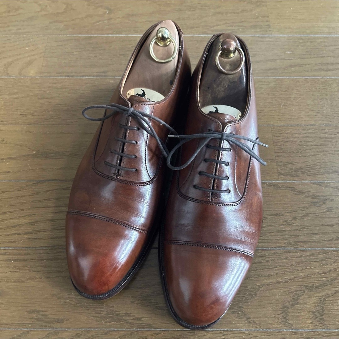 Crockett&Jones(クロケットアンドジョーンズ)の343.CROCKETT&JONES WHITEHALL ストレートチップ 8E メンズの靴/シューズ(ドレス/ビジネス)の商品写真