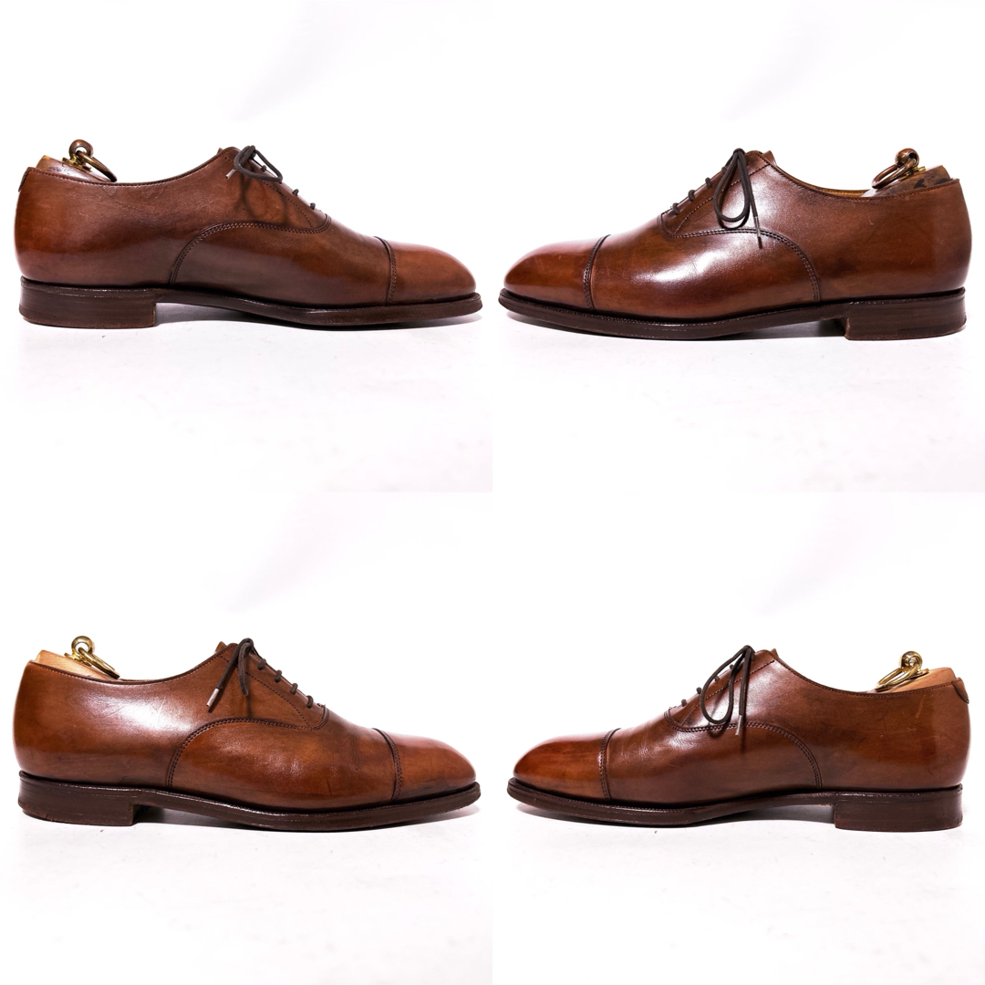 Crockett&Jones(クロケットアンドジョーンズ)の343.CROCKETT&JONES WHITEHALL ストレートチップ 8E メンズの靴/シューズ(ドレス/ビジネス)の商品写真