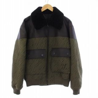 ルイヴィトン(LOUIS VUITTON)のルイヴィトン 24SS Mix Leather Jacket ジャケット(ブルゾン)