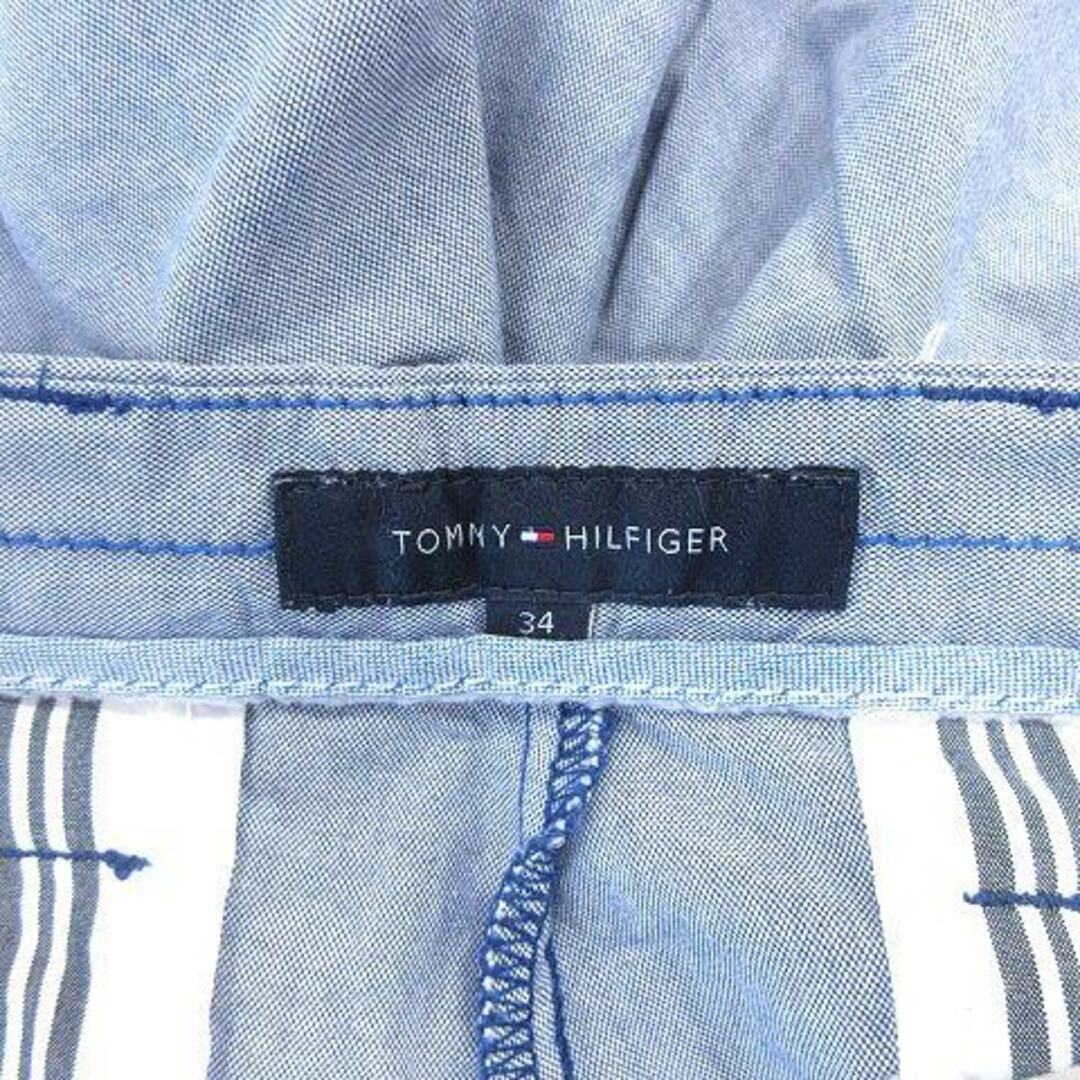 TOMMY HILFIGER(トミーヒルフィガー)のトミーヒルフィガー ハーフパンツ ショート 34 青 ブルー /AU メンズのパンツ(ショートパンツ)の商品写真