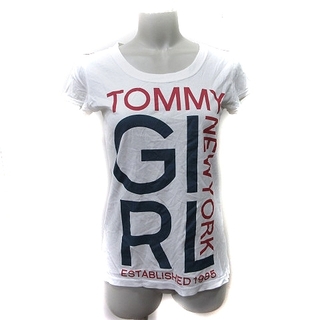 tommy girl - トミーガール Tシャツ カットソー 半袖 XS 白 ホワイト /YI