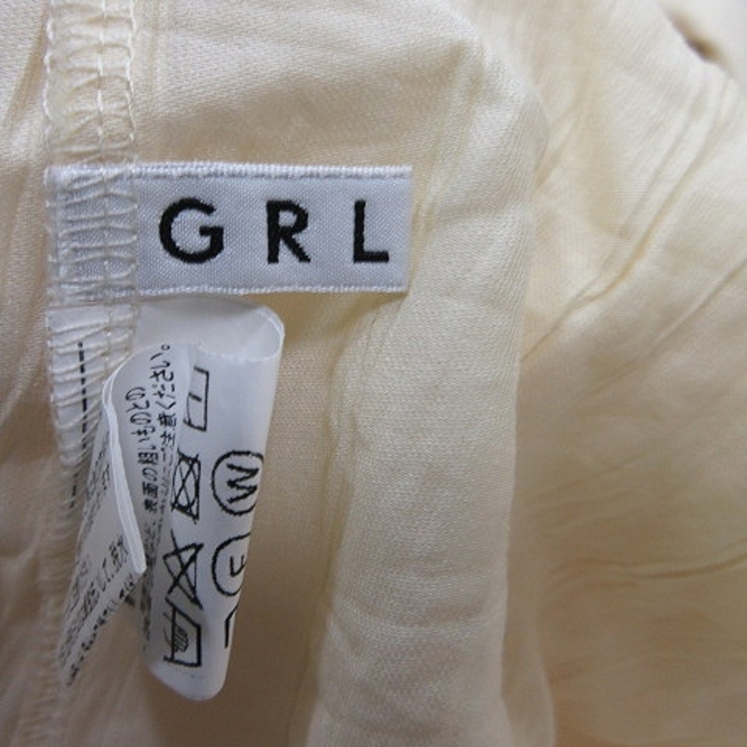 GRL(グレイル)のグレイル シャツ ブラウス 長袖 F 黄色 イエロー /YI レディースのトップス(シャツ/ブラウス(長袖/七分))の商品写真