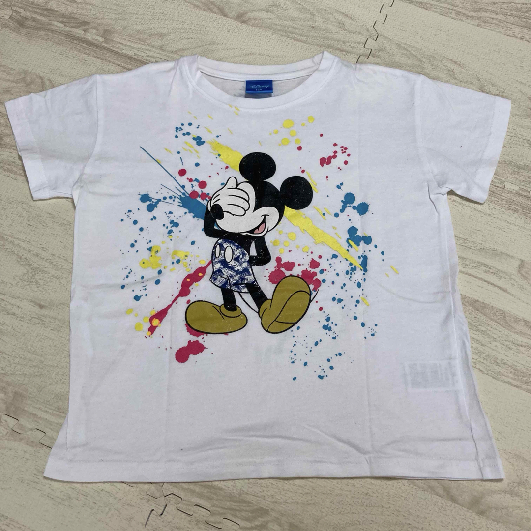 Disney(ディズニー)のディズニー Tシャツ ミッキーマウス 120センチ キッズ キッズ/ベビー/マタニティのキッズ服女の子用(90cm~)(Tシャツ/カットソー)の商品写真