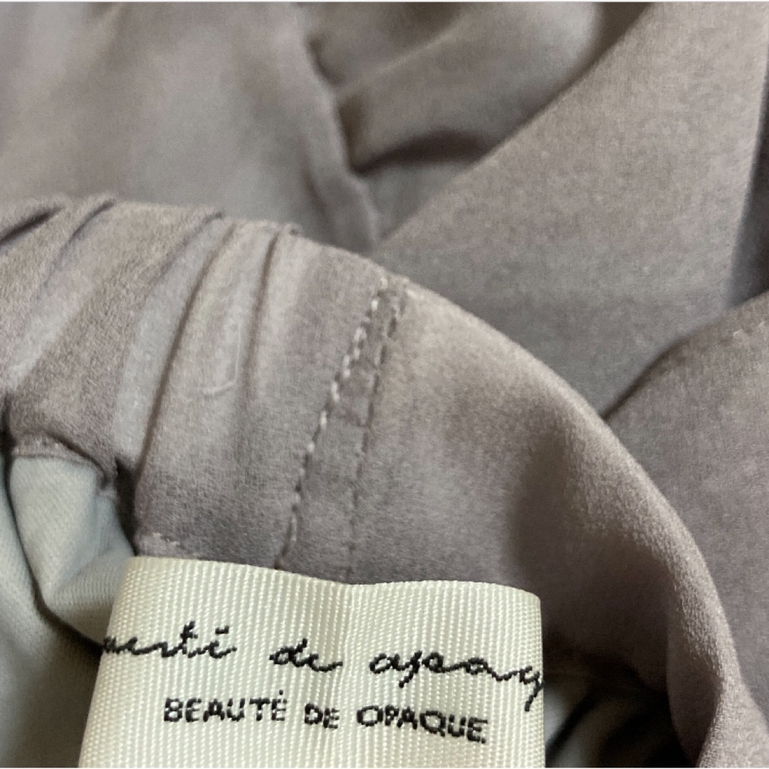 BEAUTE DE OPAQUE フリルたっぷりひらひらロングティアードスカート レディースのスカート(ロングスカート)の商品写真