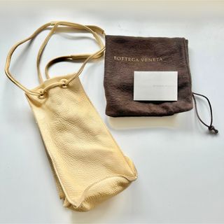 美品！BOTTEGA VENETA ボッテガヴェネタ 巾着 バッグ クリーム