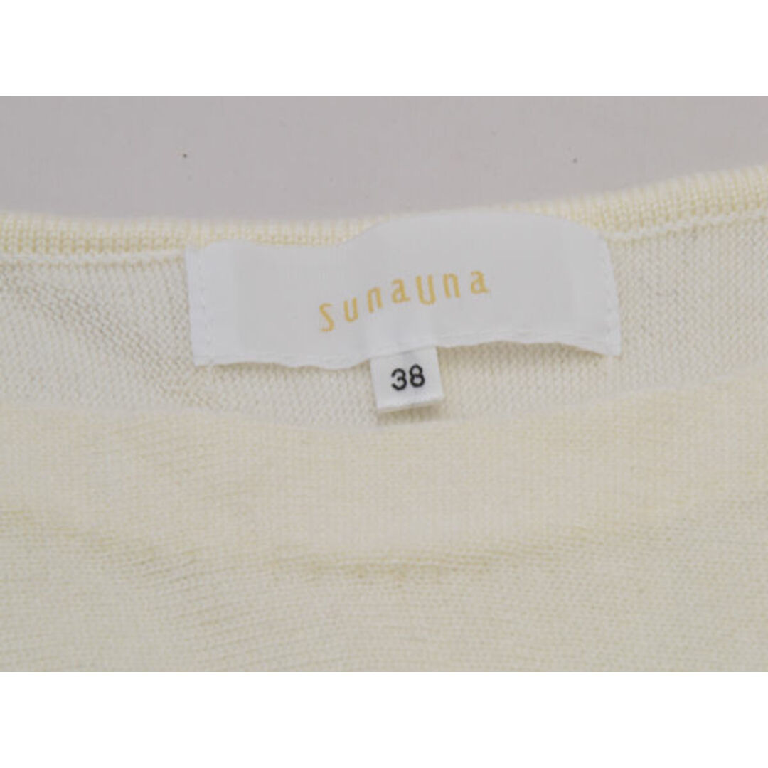SunaUna(スーナウーナ)のスーナウーナ SunaUna ニット 長袖 38サイズ オフホワイト レディース j_p F-M12814 レディースのトップス(ニット/セーター)の商品写真
