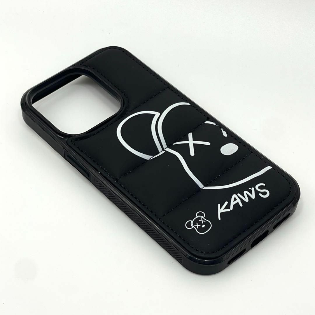 iPhone12ProMAX ケース　カウズ KAWS くま ダウン ブラック スマホ/家電/カメラのスマホアクセサリー(iPhoneケース)の商品写真