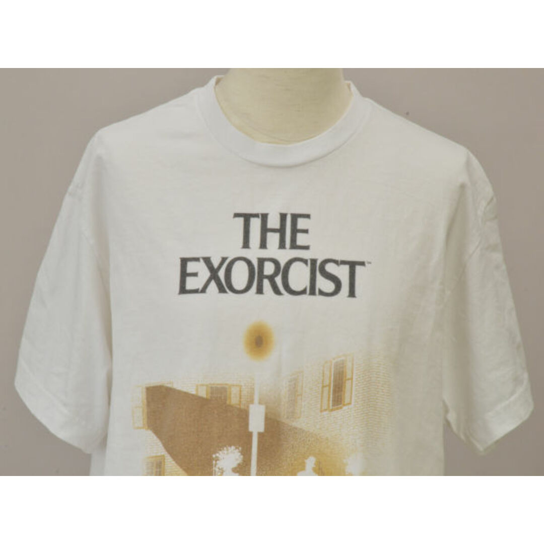 nano・universe(ナノユニバース)のナノユニバース nano・universe LB.04/WEB限定 Movie THE EXORCIST Tシャツ/カットソー Mサイズ ホワイト メンズ j_p F-M12879 メンズのトップス(Tシャツ/カットソー(半袖/袖なし))の商品写真