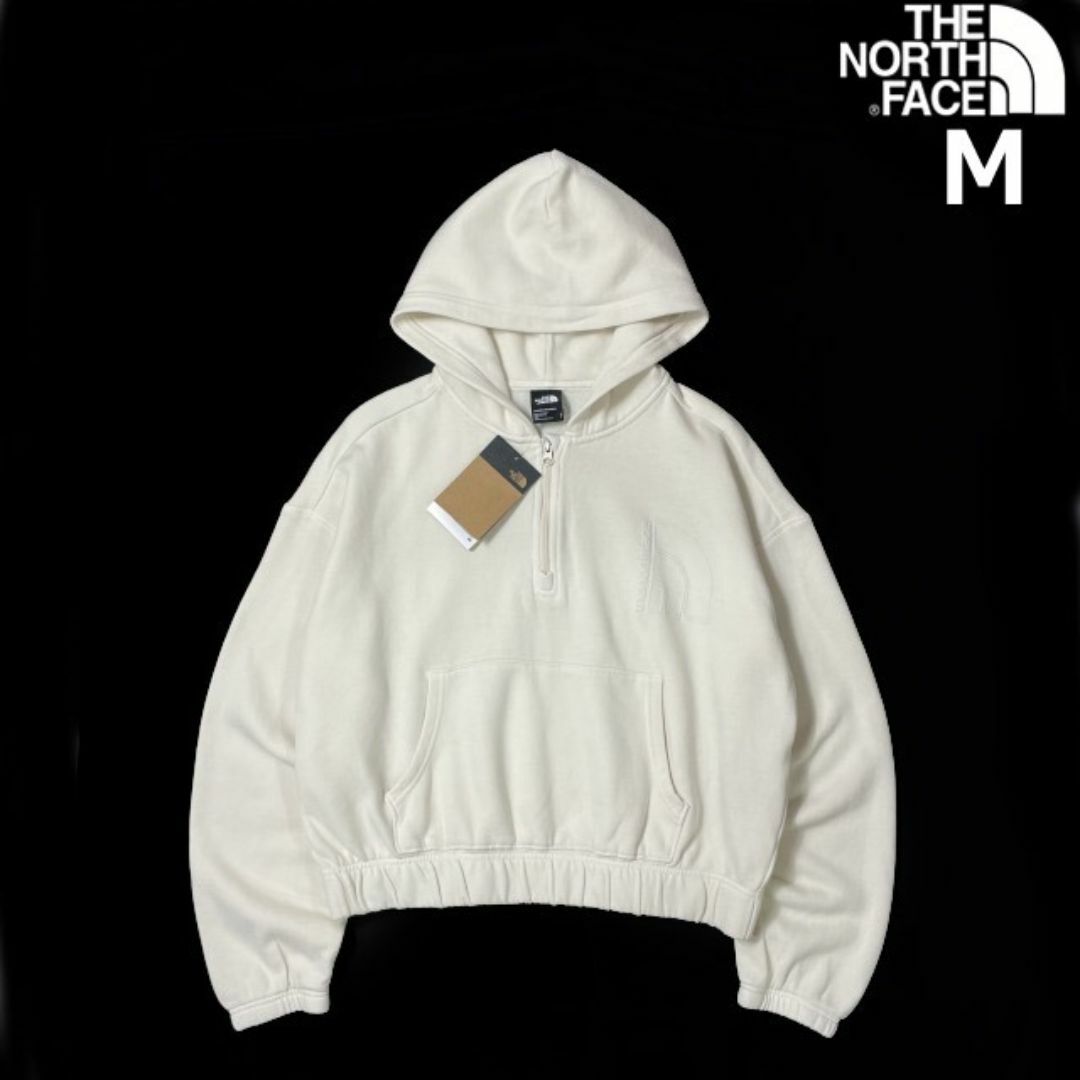 THE NORTH FACE(ザノースフェイス)のノースフェイス W パーカー US限定 ショート丈(M)白 181130 レディースのトップス(パーカー)の商品写真