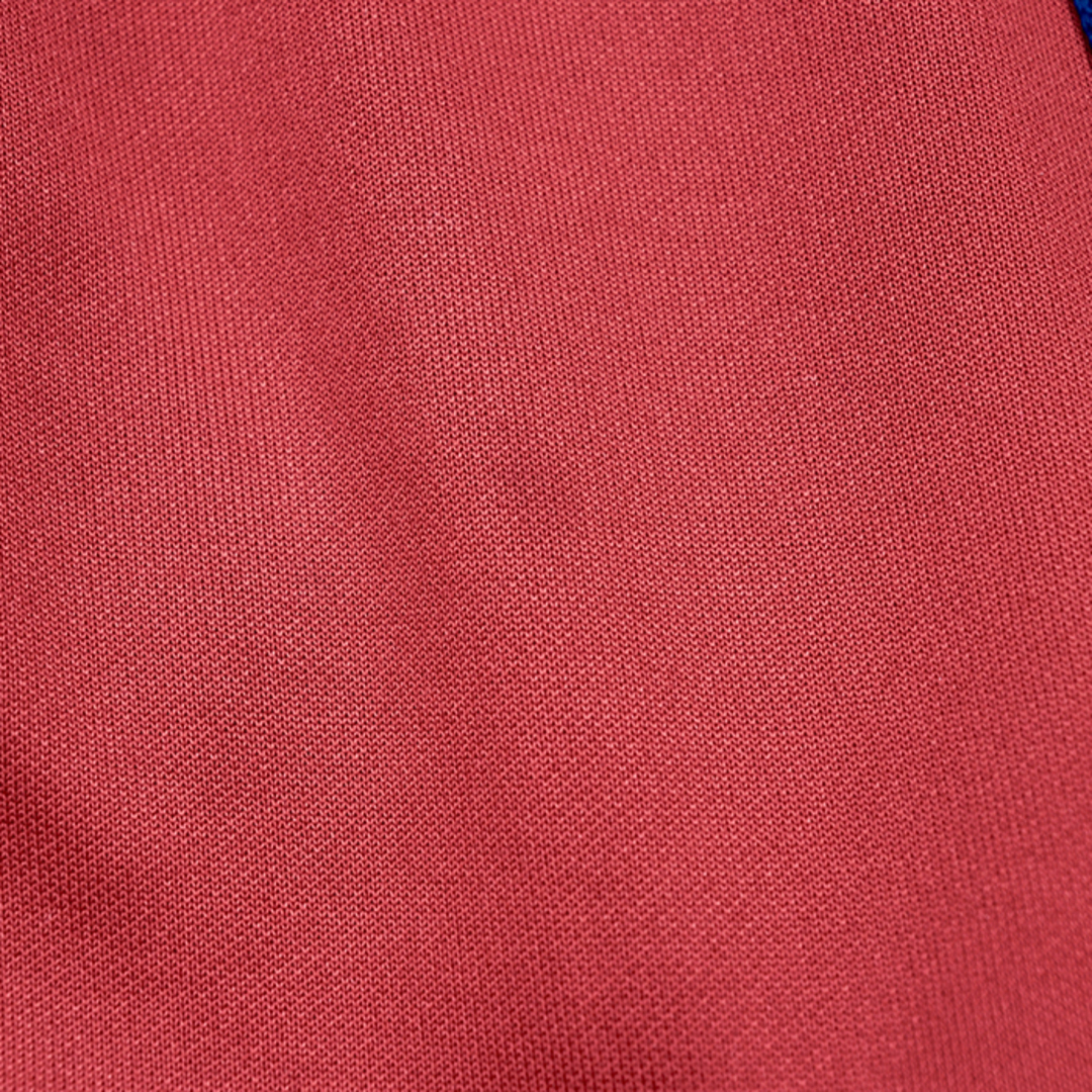 Gucci(グッチ)の【美品】 グッチ ジャージ プリーツ ロング スカート イージー ドローコード ウエスト テクニカル ライン 側章 レディース サイズ M レッド ブラック 赤 黒 イタリア製 GUCCI レディースのスカート(その他)の商品写真
