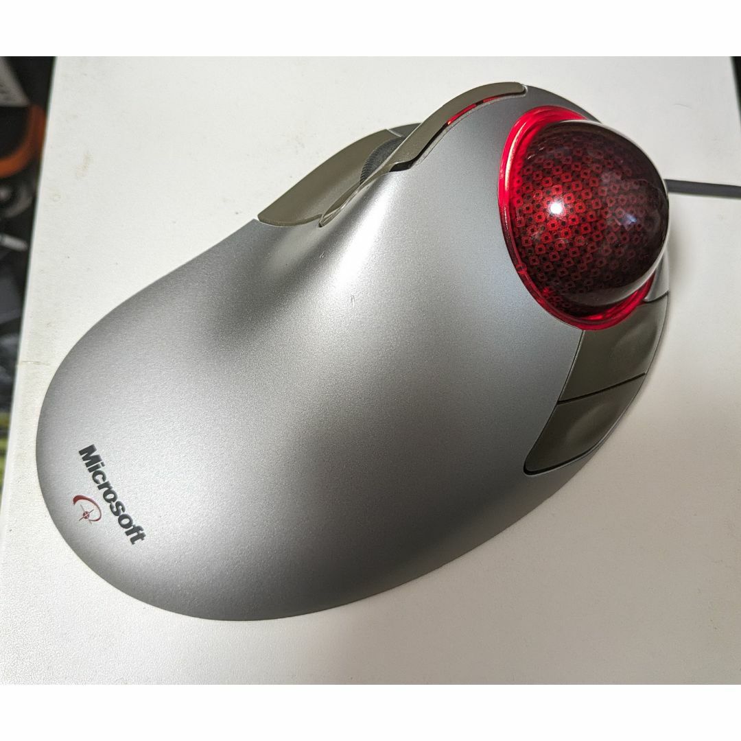 Microsoft(マイクロソフト)の値下げ！Microsoft Trackball Explorerマウス スマホ/家電/カメラのPC/タブレット(PC周辺機器)の商品写真