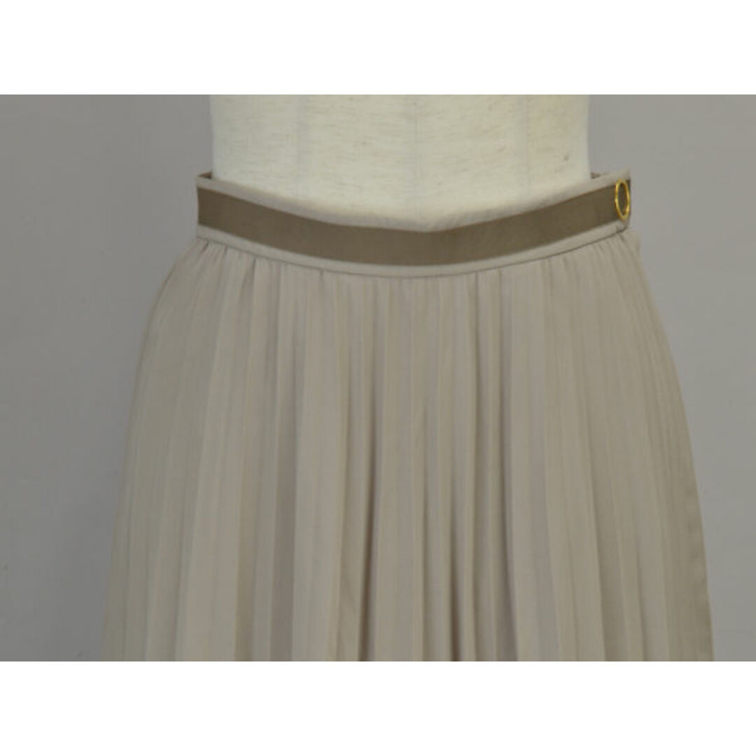 UNITED ARROWS(ユナイテッドアローズ)のユナイテッドアローズ GLR UNITED ARROWS プリーツスカート　36サイズ ベージュ レディース j_p F-M13009 レディースのスカート(ミニスカート)の商品写真