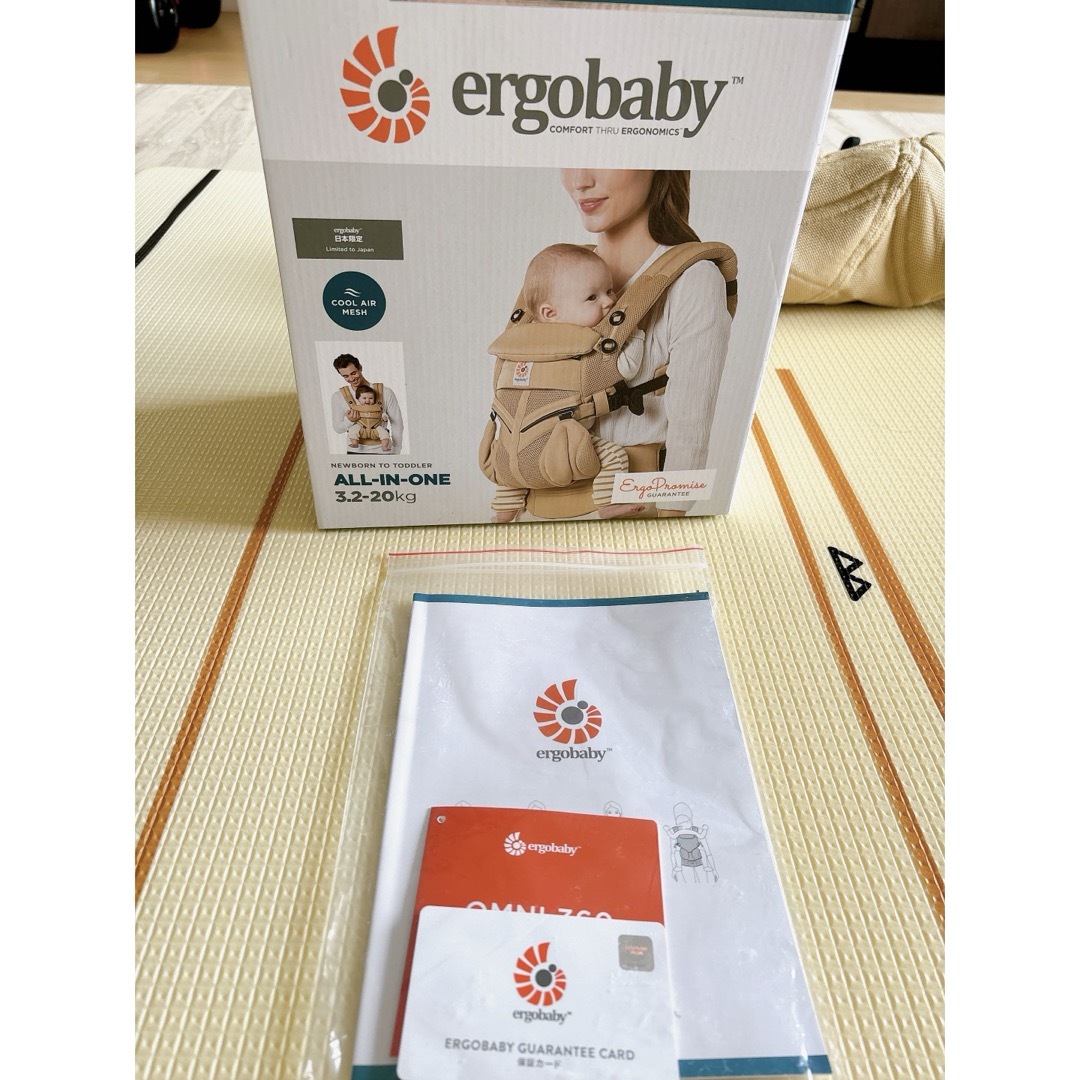 Ergobaby(エルゴベビー)のergobaby  OMNI360   エルゴベビー オムニ360   キッズ/ベビー/マタニティの外出/移動用品(抱っこひも/おんぶひも)の商品写真