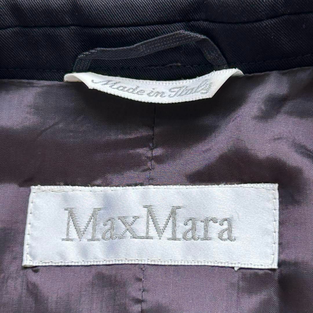 Max Mara(マックスマーラ)のマックスマーラ 白タグ シングルボタン 40サイズ 高級 ウール MaxMara レディースのジャケット/アウター(テーラードジャケット)の商品写真