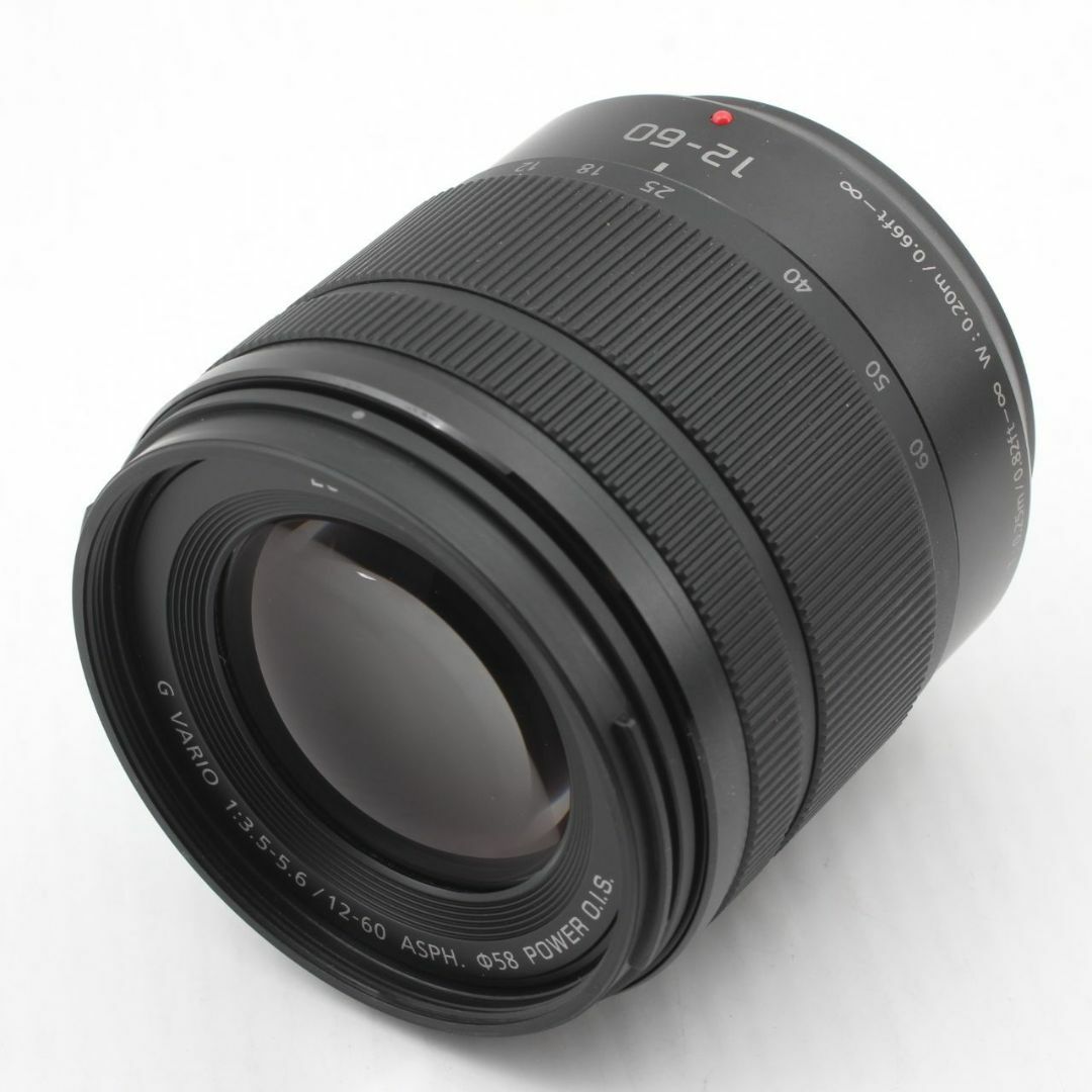 Panasonic(パナソニック)の★新品級★ LUMIX G VARIO 12-60mm F3.5-5.6  スマホ/家電/カメラのカメラ(レンズ(ズーム))の商品写真