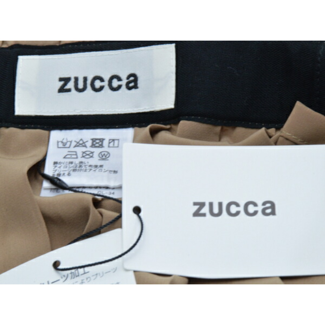 CABANE de ZUCCa(カバンドズッカ)のズッカ ZUCCa ベルト プリーツ スカート Fサイズ ブラウン レディース j_p F-M13134 レディースのスカート(ミニスカート)の商品写真