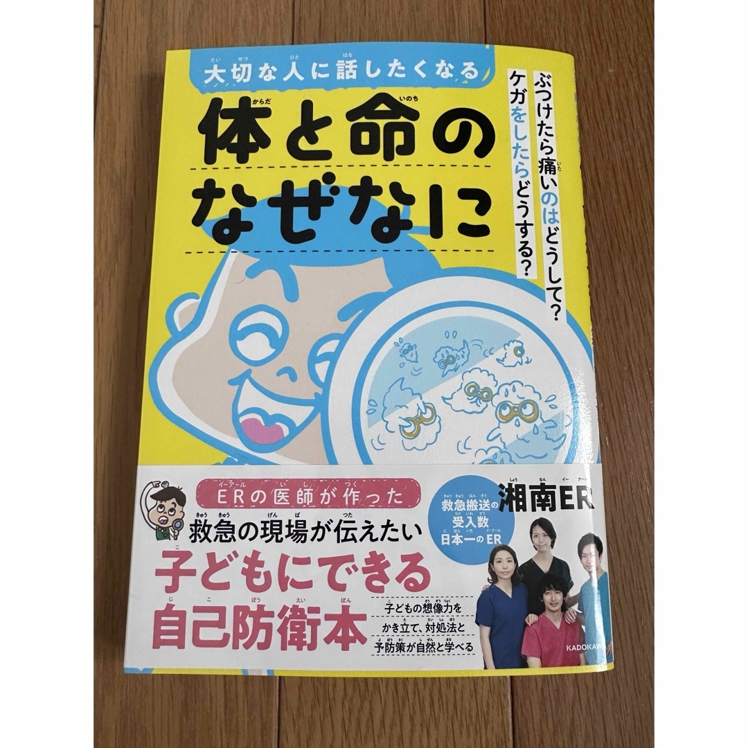 大切な人に話したくなる体と命のなぜなに　ぶつけたら痛いのはどうして？ケガをしたら エンタメ/ホビーの本(絵本/児童書)の商品写真