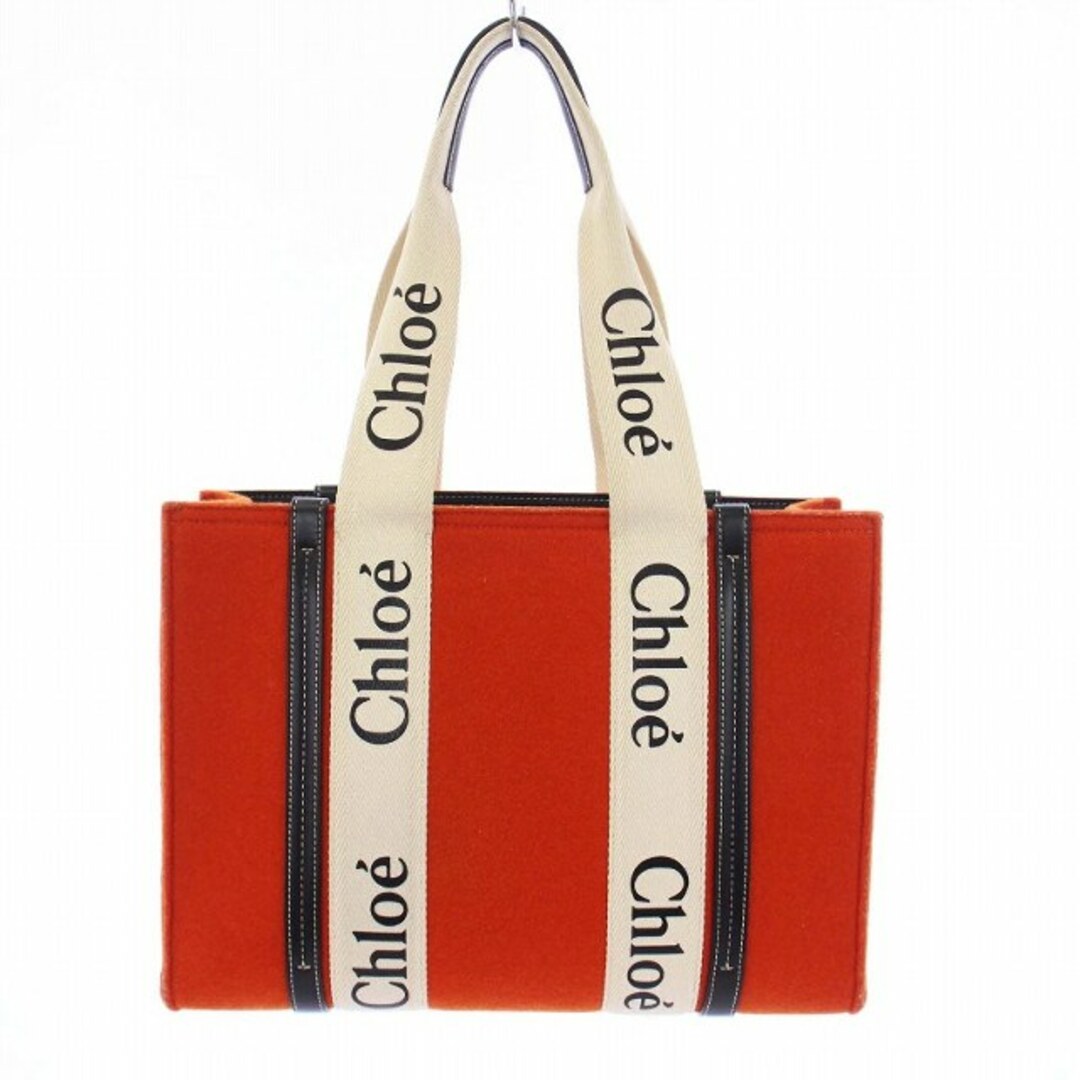 Chloe(クロエ)のクロエ WOODY MEDIUM BAG トートバッグ ハンドバッグ レディースのバッグ(トートバッグ)の商品写真