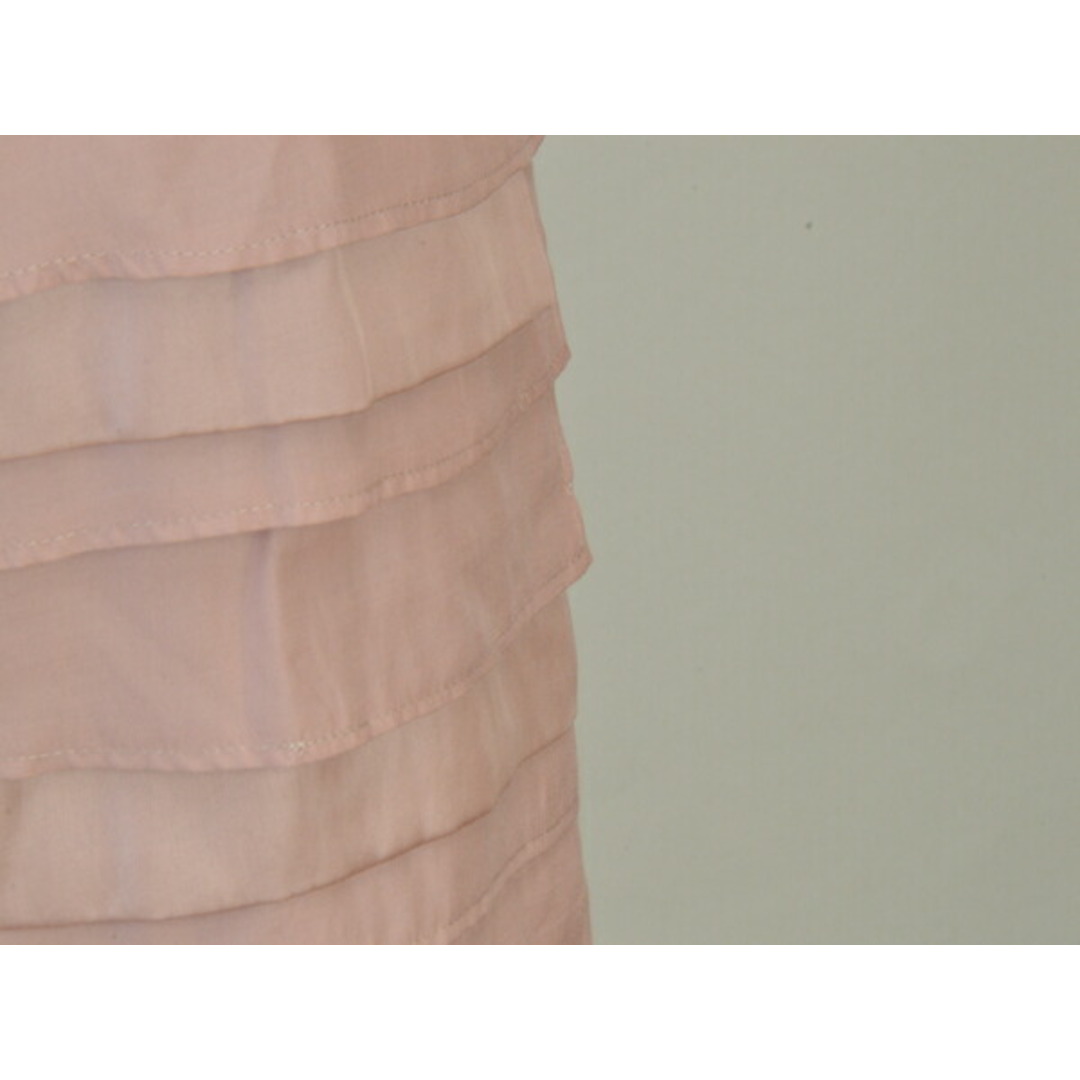 シビラ Sybilla スカート フリル Mサイズ ピンク レディース e_u F-M13169 レディースのスカート(ミニスカート)の商品写真