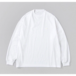 1LDK SELECT - ennoy 2Pack L/S T-Shirts WHITE 胸ロゴ1枚