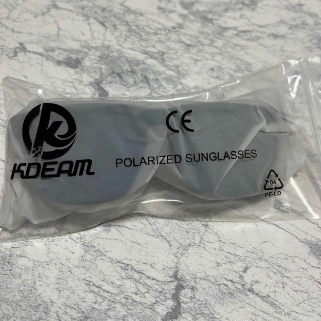 偏光サングラス KDEAM  UV400 ブラック ドライブ スポーツ 釣り  メンズのファッション小物(サングラス/メガネ)の商品写真