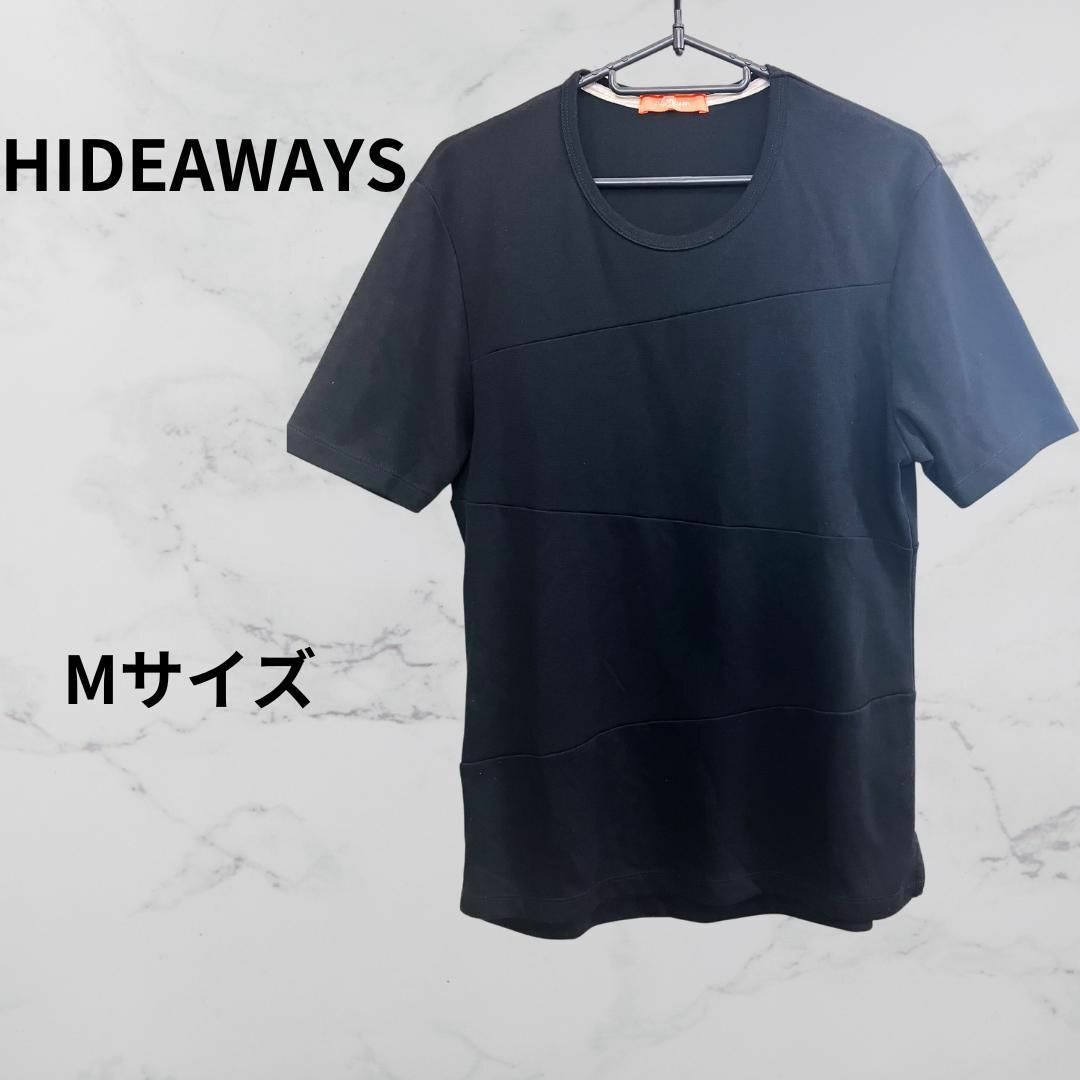 HIDEAWAY(ハイダウェイ)のHIDEAWAY  Tシャツ 黒 メンズのトップス(Tシャツ/カットソー(半袖/袖なし))の商品写真
