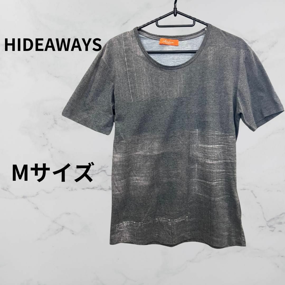 HIDEAWAY(ハイダウェイ)のHIDEAWAY  Tシャツ  グレー メンズのトップス(Tシャツ/カットソー(半袖/袖なし))の商品写真