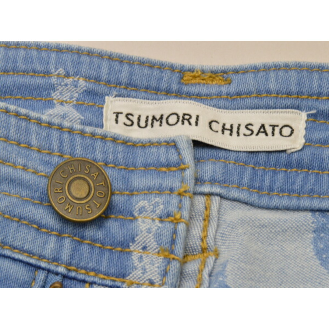 TSUMORI CHISATO(ツモリチサト)のツモリチサト TSUMORI CHISATO デニム キュロット/ショートパンツ 2サイズ ブルー レディース j_p F-M8761 レディースのパンツ(キュロット)の商品写真