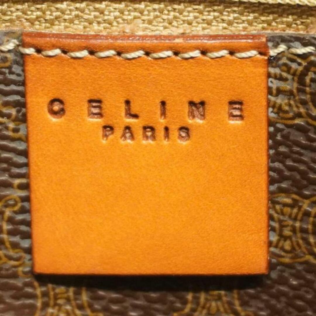 celine(セリーヌ)の【4ic2815】セリーヌ トートバッグ/マカダム/PVC/ブラウン/ゴールド金具 【中古】 レディース レディースのバッグ(トートバッグ)の商品写真