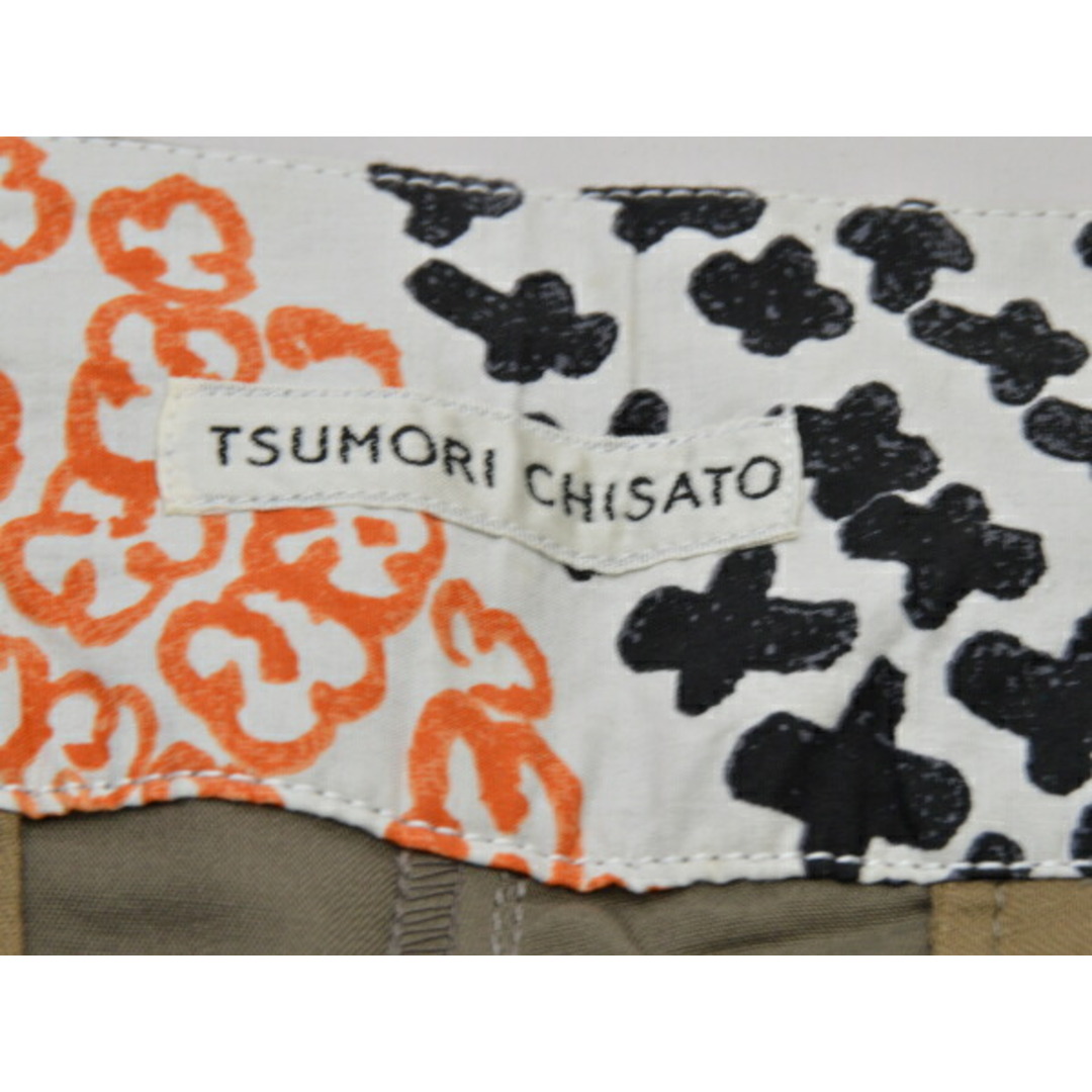 TSUMORI CHISATO(ツモリチサト)のツモリチサト TSUMORI CHISATO ショートパンツ チノ 2サイズ カーキブラウン レディース j_p s_z F-M8966 レディースのパンツ(ショートパンツ)の商品写真