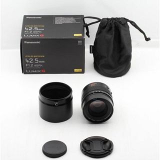 パナソニック(Panasonic)の★新品級★ LEICA DG NOCTICRON 42.5mm/F1.2 (レンズ(単焦点))