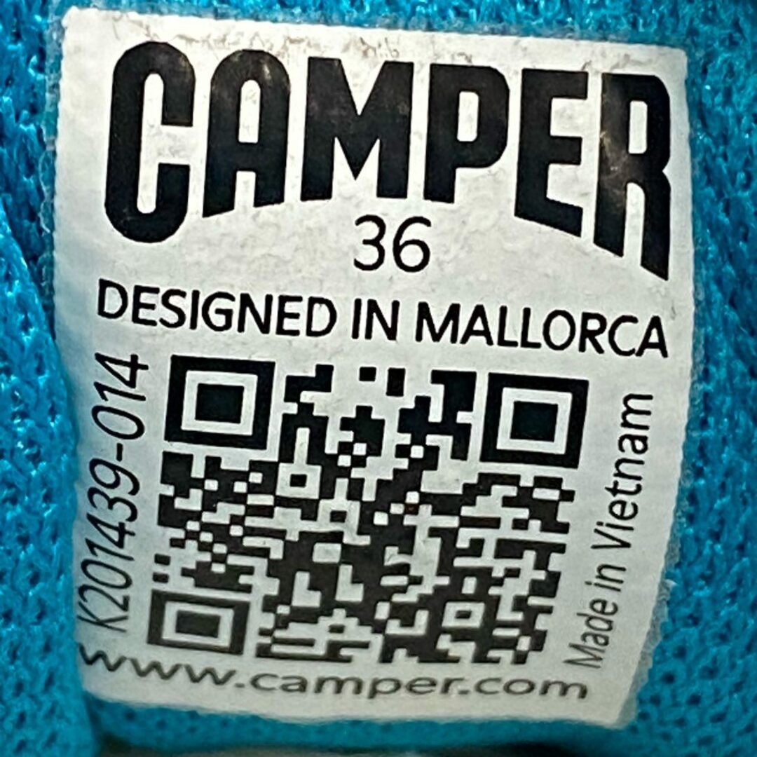 CAMPER(カンペール)の4e16【美品】CAMPER カンペール TWEINS ツインズ KARST カースト レザースニーカー 36 マルチカラー レディース 靴 レディースの靴/シューズ(スニーカー)の商品写真