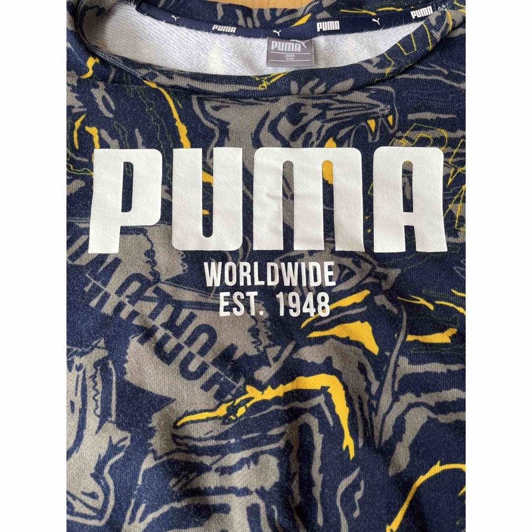 PUMA(プーマ)のプーマ PUMA トップス トレーナー パーカー 140 キッズ/ベビー/マタニティのキッズ服男の子用(90cm~)(その他)の商品写真