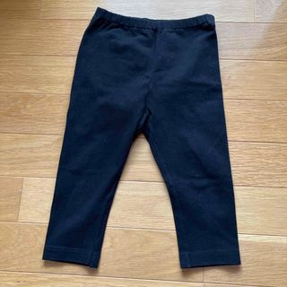 UNIQLO - ユニクロ　レギンス　7分丈　110cm 黒 