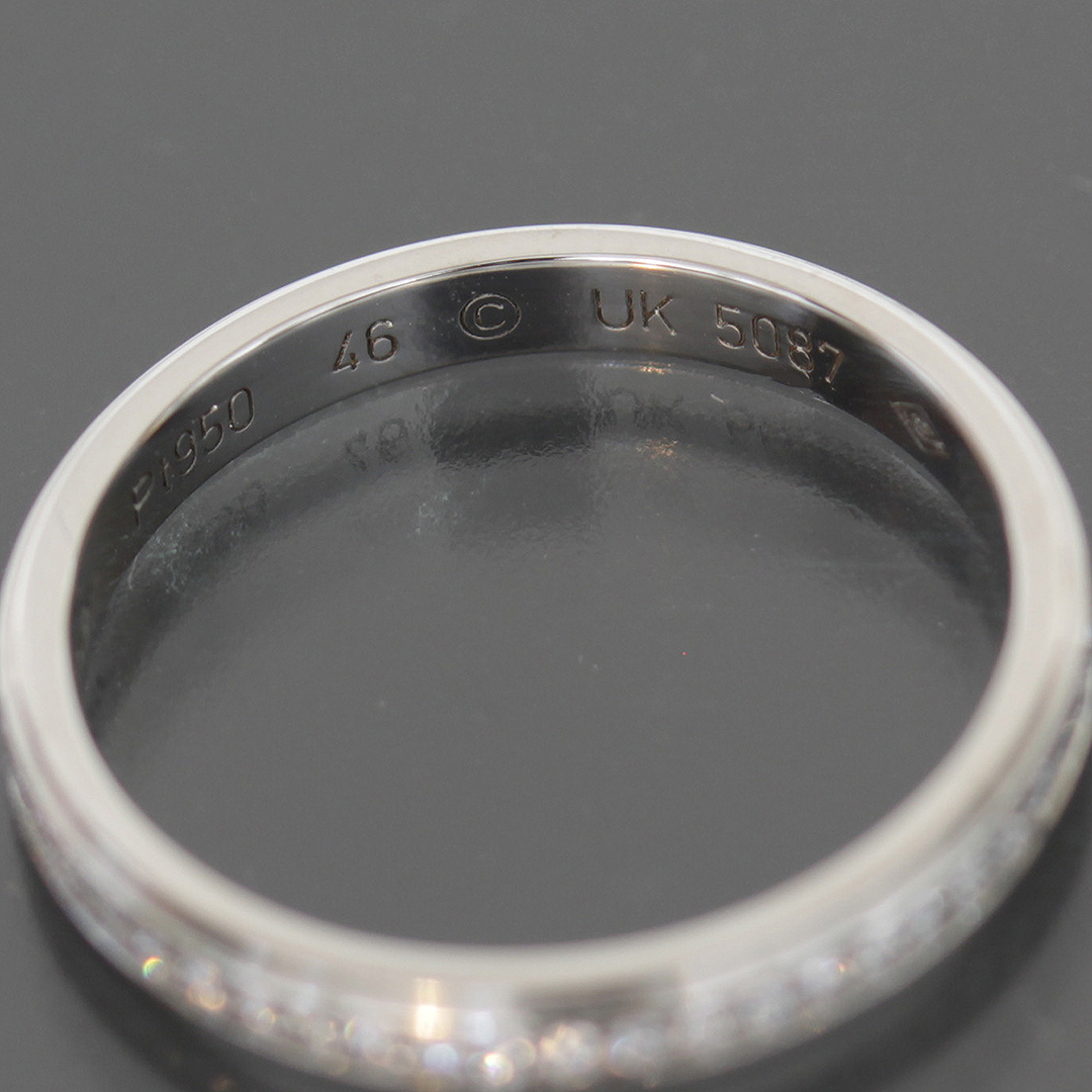 Cartier(カルティエ)のカルティエ ダムール フルエタニティダイヤリング 6号(46)PT950 指輪 レディースのアクセサリー(リング(指輪))の商品写真