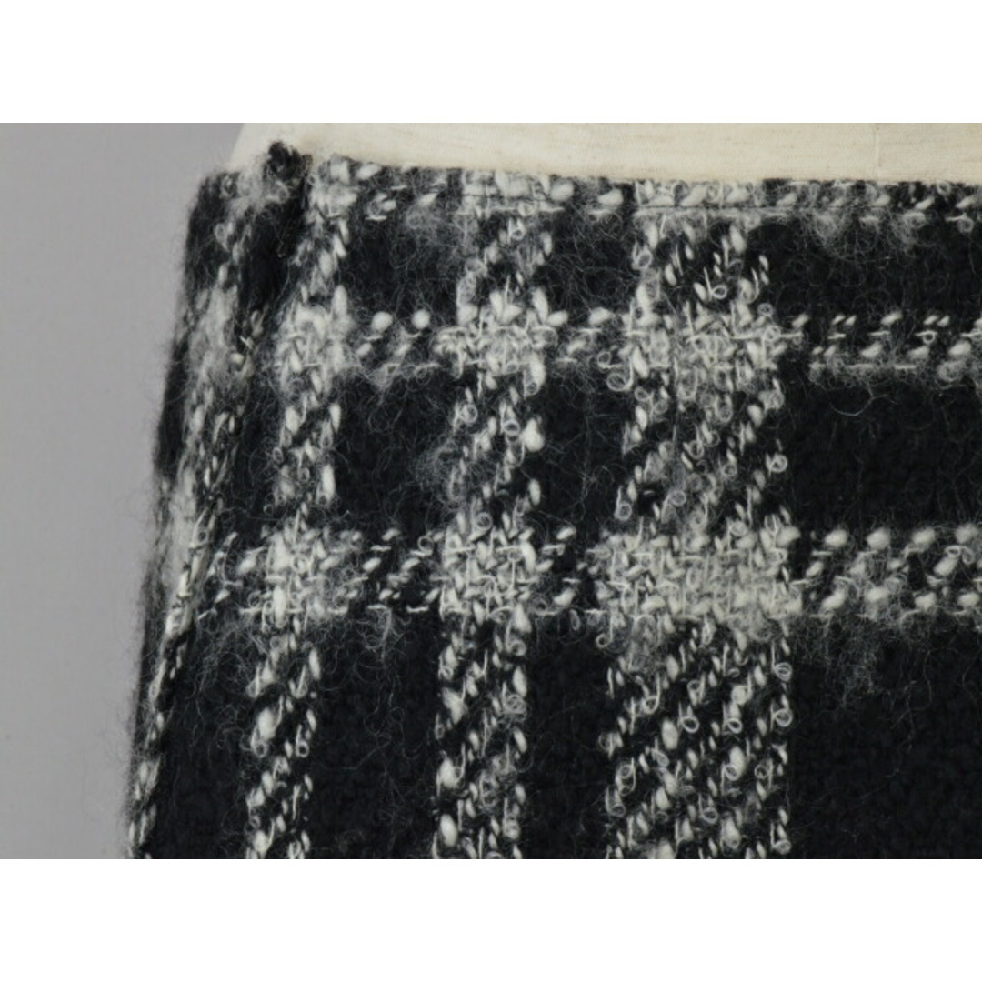 JILLSTUART(ジルスチュアート)のジルスチュアート JILLSTUART ミニスカート チェック 4サイズ ブラック×ホワイト レディース u_s F-M9500 レディースのスカート(ミニスカート)の商品写真