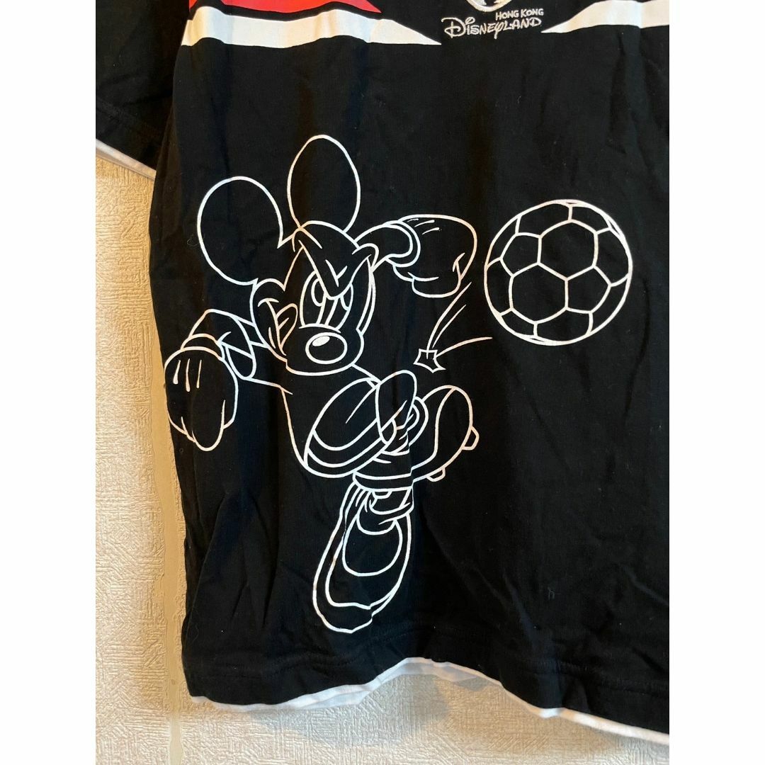 Disney(ディズニー)のHONG KONGディズニーランド　半袖Tシャツ　ミッキー　0418 メンズのトップス(Tシャツ/カットソー(半袖/袖なし))の商品写真