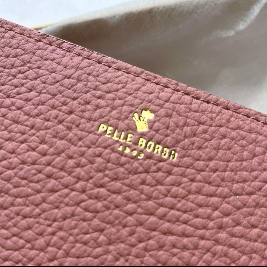 PELLE BORSA(ペレボルサ)のPELLE BORSA ペレボルサ レネット L字ファスナー長財布 ウォレット レディースのファッション小物(財布)の商品写真