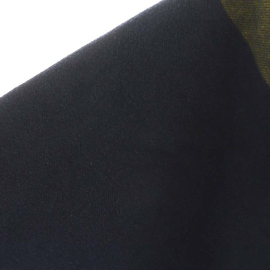 Hermes(エルメス)のエルメス HERMES ケープ ポンチョ フリンジ ウール カシミヤ混 青 黄 レディースのジャケット/アウター(ポンチョ)の商品写真