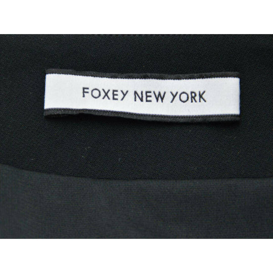 FOXEY(フォクシー)のフォクシーニューヨーク FOXEY NEW YORK ミニ スカート 38サイズ ブラック レディース F-M9774 レディースのスカート(ミニスカート)の商品写真