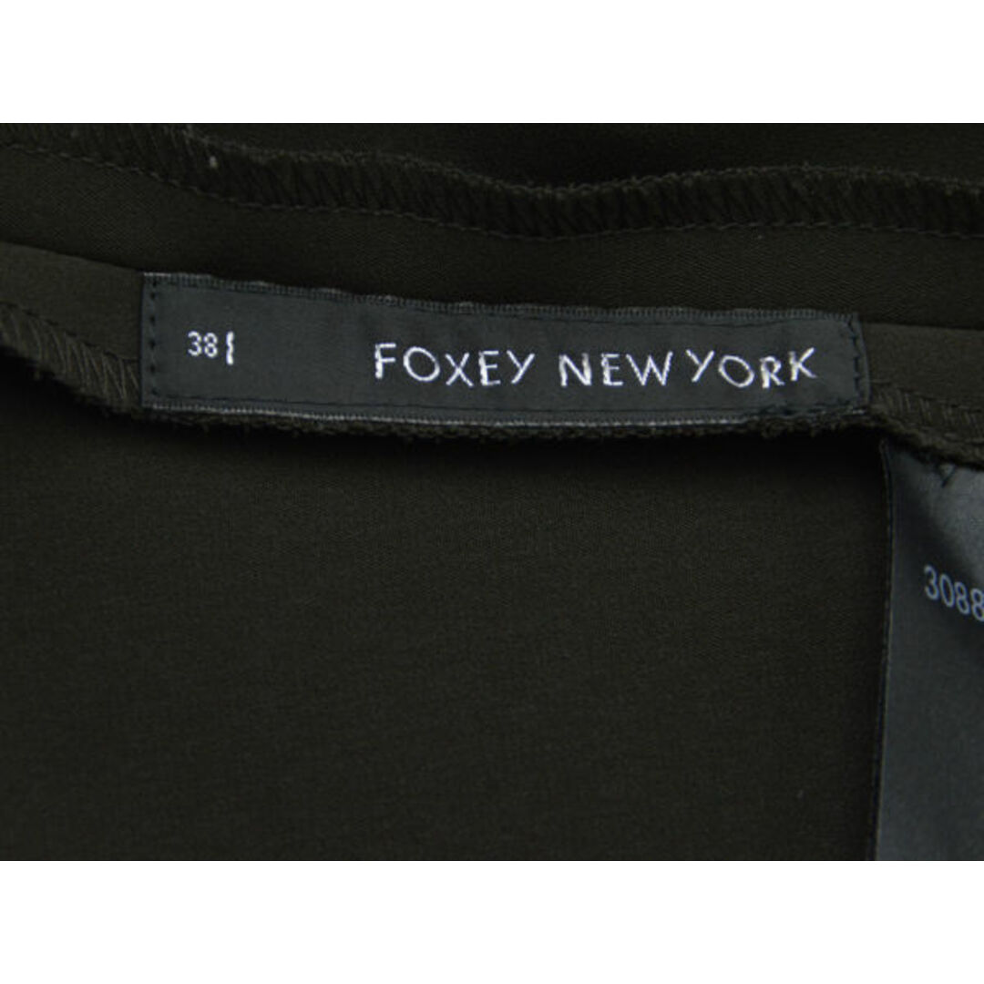 FOXEY(フォクシー)のフォクシーニューヨーク FOXEY NEW YORK Valuable ストレッチスムース スカート 38サイズ ダークブラウン レディース F-M9896 レディースのスカート(ミニスカート)の商品写真