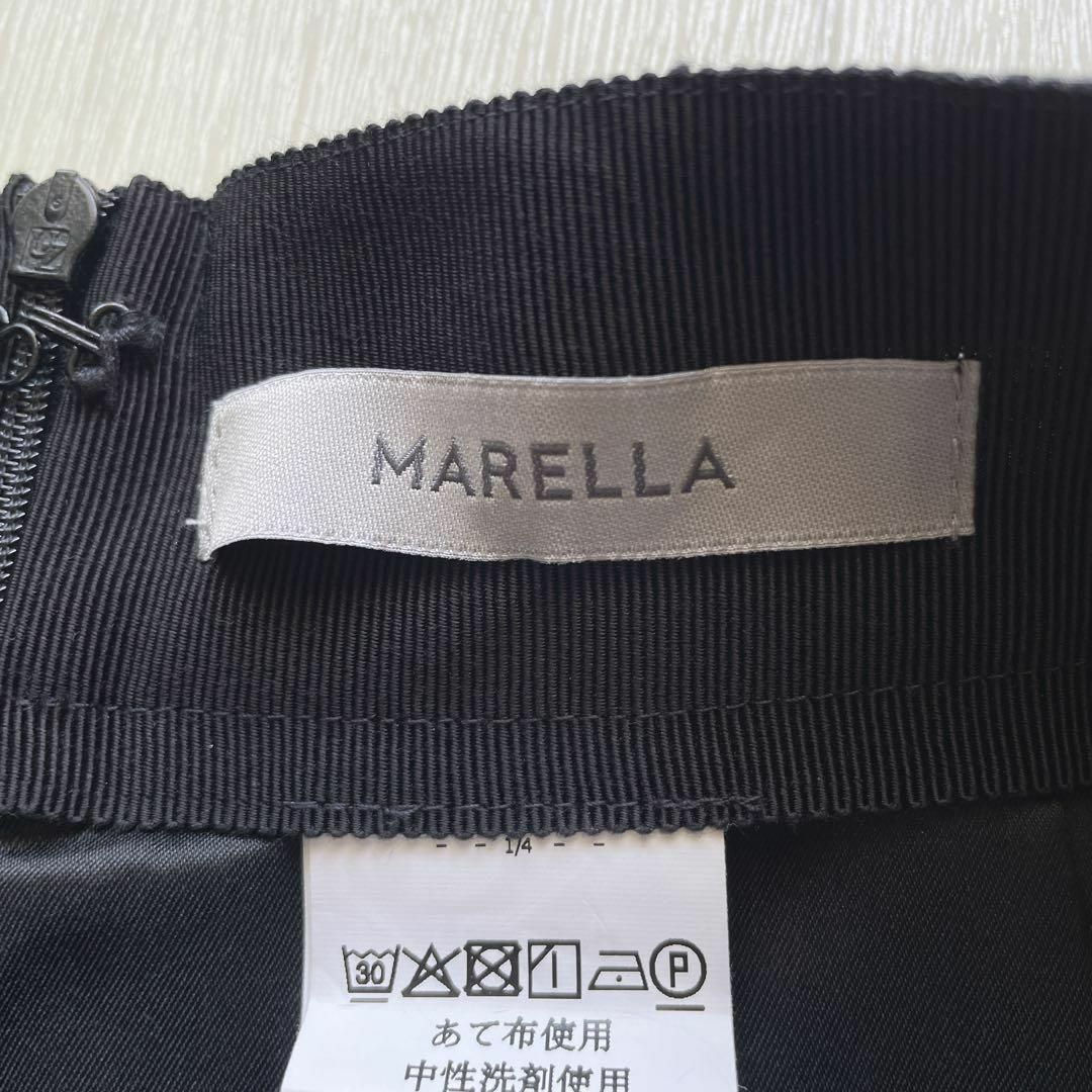 マレーラ MARELLA ロングスカート タック入りスカート チェック柄 レディースのスカート(ロングスカート)の商品写真