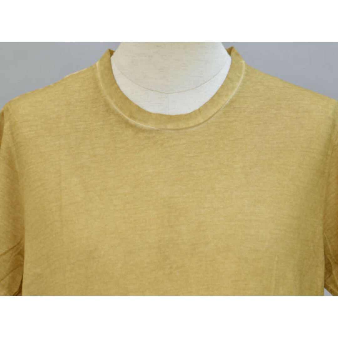 カポビアンコ CAPOBIANCO 半袖　Tシャツ/カットソー 無地 46サイズ ベージュ イタリア製 メンズ F-M9958 メンズのトップス(Tシャツ/カットソー(半袖/袖なし))の商品写真